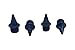 Omni-Lite Pyramid Replacement/Upgrade Track Spikes (20 Pack), Blue, 1/2