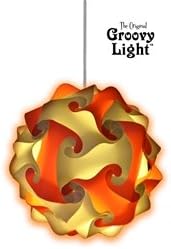 The Official Groovy Light Puzzle Light/Puzzle Lamp - Bursting Fireball