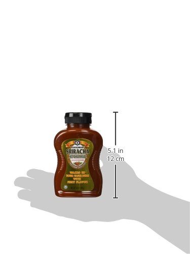 KIKKOMAN SAUCE CHILI HOT SRIRACHA, 10.6 OZ