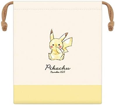 Amazon Co Jp カミオジャパン ポケットモンスター マチ付き巾着 抗菌防臭 ピカチュウ Pikachu Number025 おもちゃ