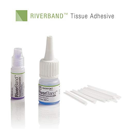 RiverBand Surgical Vet Skin Glue Tissue Wound Cut Closure Veterinary