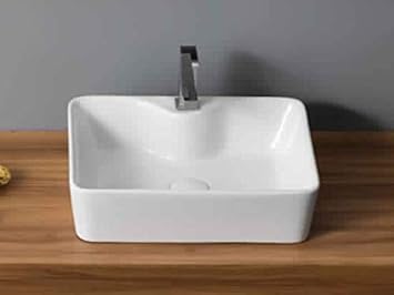 Bathero Croma Porcelain Easy To Clean Tablet Counter Top Wash