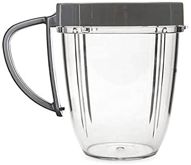 Photo 1 of Nutribullet Blender 18 oz Cup with Removable Handle Lip Ring, Compatible with Replacement Parts 18 oz for Nutribullet 600W 900W Blenders