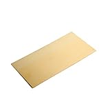26 Gauge 0.016 Dead Soft Red Brass Sheet Metal - 6x12 Inch