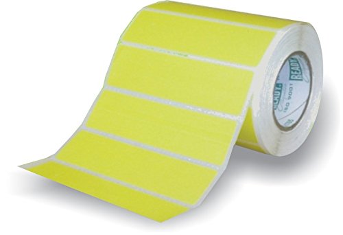 Etiqueta para Gôndola Universal Amarela 2 Rolos x 750 Un