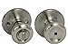 Ultra Security 82578 Privacy Door Lockset, Tulip Style Knob, Satin Nickel