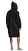 Adoretex Unisex Adult & Youth Swim Parka - Black Lining