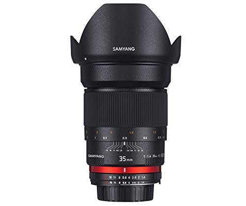 Samyang Objectif Pour Sony E 35 Mm F1.4 As If Umc Noir