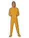 Footed Pajamas - Creamsicle Kids Hoodie Fleece - Medium
