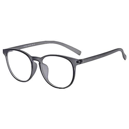 LifeArt Plastic Blue Light Blocking Glasses,Computer Reading Glasses,Transparent Lens,Reduce Headaches&Eyestrain,Stylish for Women/Men (+0.50 Magnification, 1401_c7)