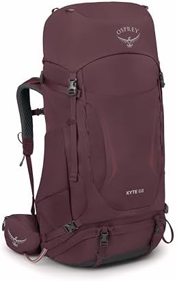 KYTE 38 バーガンディ リュック Amazon.com : Osprey Kyte 38L Women's Backpacking Backpack with