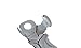 Trimweaver 24-Piece 60mm Double Lock French Style Barrette Hair Clip for Craft, 2-3/8-Inch