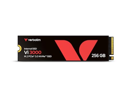 Verbatim Vi3000 PCIe NVMe M.2 SSD 256 GB Solid State Disk