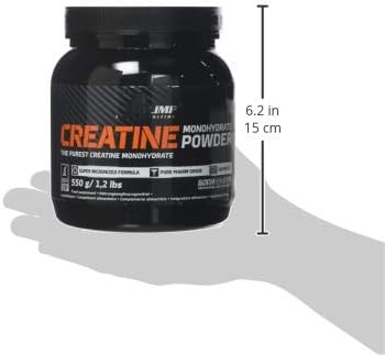 OLIMP SPORT NUTRITION Creatine Monohydrate Powder, 550 g, White, 550 g (1er Pack) - Image 4