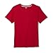 French Toast Boys' Short Sleeve Crewneck Tee,Red,6
