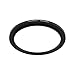 Fotodiox Metal Step Up Ring, Anodized Black Metal 72mm-82mm, 72-82 mm