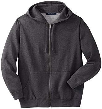 Boulder Creek by KingSize Men's Big & Tall Thermal Waffle Zip