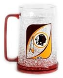 NFL Washington Redskins 16oz Crystal Freezer Mug