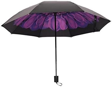 Portable Compact umbrellas,Folding umbrella,Creative Vinyl Sun protection Sun&rain umbrella Small umbrella Umbrellas-B