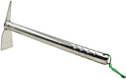 Amazon Co Jp Qcmrd グランド植栽鍬レーキを掘りステンレス鋼兼用多機能庭の草取り鍬鍬は ガジェットをピック ホーム キッチン