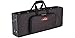 SKB 27”x 9” Foot Controller Soft Case Padded Bag, Rigid Foam Frame, Shoulder Strap and Double Zippers for DJ Controllers & Small MIDI Keyboards, Black