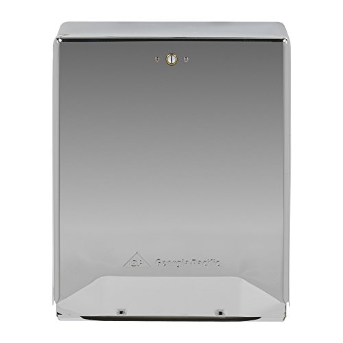 Pacific 56620 Combination CFold / Multifold Paper Towel Dispenser, Stainless Steel