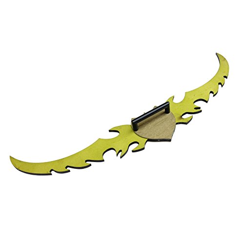 Twin Blade Demon Hunter Wooden War Sword - Image 6