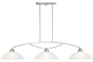 Livex Lighting 4224-91 Somerset Billiard/Island, 11.25x50.00x13.00, Silver