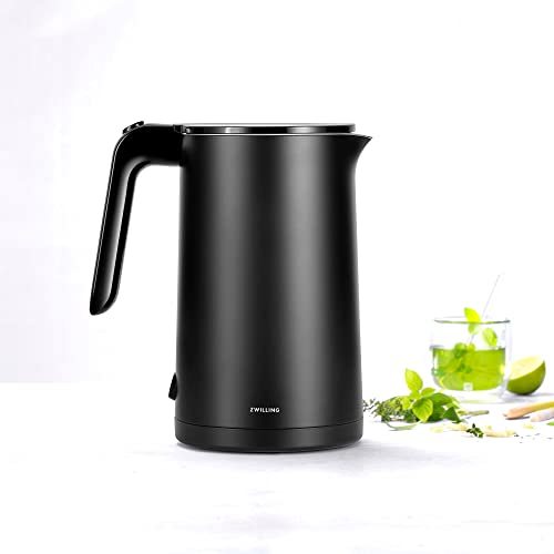 ZWILLING Enfinigy Cool Touch 1.5Liter Electric Kettle, Cordless Tea
