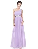 Ever Pretty One Shoulder Empire Line Sequins Padded Long Evening Gown 09770
