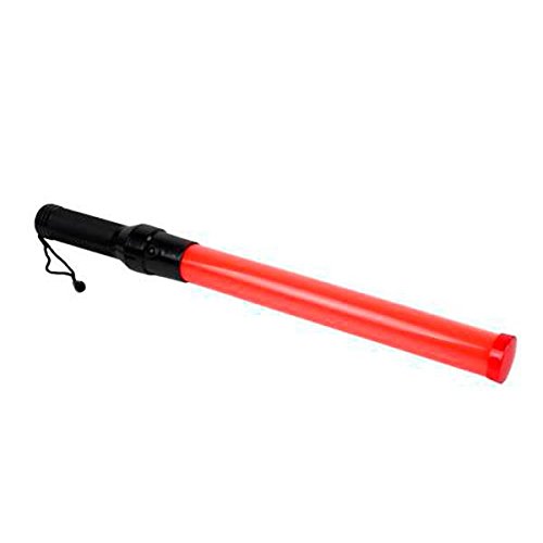 Red Traffic Baton Light Stick Amazon.co.uk