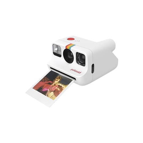 POLAROID GO GENERATION 2 – MINI INSTANT FILM CAMERA – WHITE (9097) – ONLY COMPATIBLE WITH GO FILM