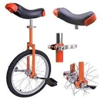 CMA Stockroom 18 inch Wheel Unicycle Orange