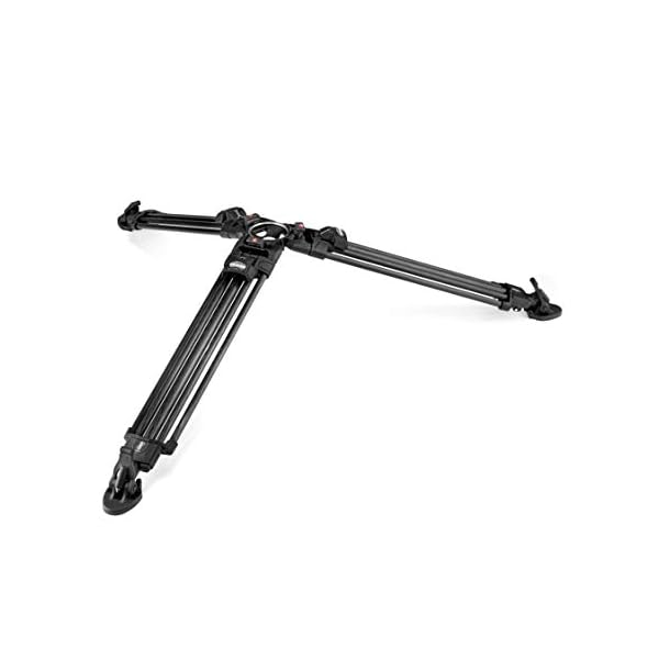 Manfrotto, Profi-Videokamera-Stativ 645, Tripod aus Carbon mit schnellen Doppelrohrbeinen, Kamerastativ für Digitalkameras, Camcorder, Videosystem, Videofilmer – Bild 8