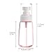Segbeauty 2oz Spray Bottle for Travel, 3Pcs 60ml Fine Mist Hairspray Bottle for Essential Oils, Empty Airless Makeup Face Spray Bottle Clear Refillable Travel Containers for Cosmetic Skincare Perfume