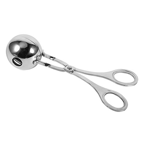 Home Maker Non Stick Meat Melon Baller Maker Stainless Steel Cookie Dough Meatball Scoop Small (Size : L)