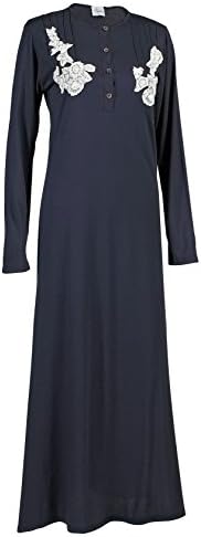 Women’s Cotton Nightgown - Ankle Length Sleepwear Pajama for Ladies &amp; Girls