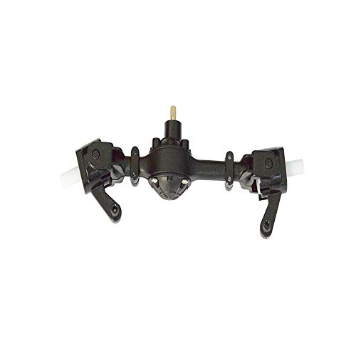 Metal Gear Sturdy Front +Central +Rear Axle Assembly Spare Part for WPL B36 B16 (Black)