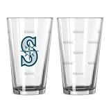 MLB Satin Etch Pint Glass Set