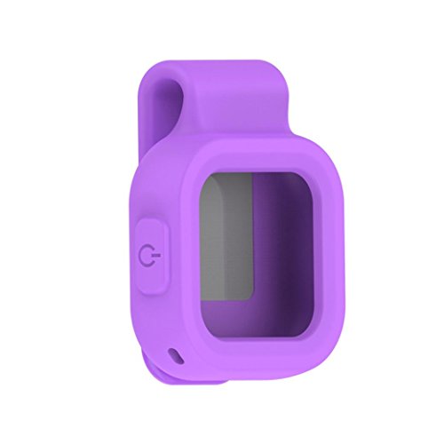 Coohole Replacement Color Silicone Clip Case Cover Bag For GoPro REMO Remote Control (Purple)