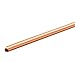 4 Pcs Copper Rod Round Metal Tube Cylinder Bar Tool,200 mm x 6 mm