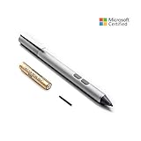 Surface Pen 4096 Pressure Sensitivity Aluminium Body, 2 Soft Nibs for Surface 3/4/5/6, Surface Pro 3/ Pro 4/Pro 6/Pro(2017), Surface Book, Surface Laptop/Studio (Silver)