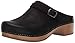 Dansko Women's Berry Clog, Black Burnished Nubuck 9.5-10 M US