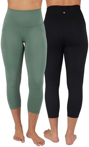 90°DEGREE BY REFLEX Sサイズ トレーニングレギンス 90 Degree By Reflex Womens Power Flex Yoga Pants - Blue Topaz - XS