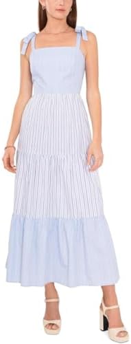 aviry embroidered midi dress Aviry Embroidered Cotton Midi Dress Hydra Blue