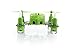 Hubsan Q4 H111 Nano Mini 4-Channel RC Quadcopter with 2.4Ghz Radio System - Green