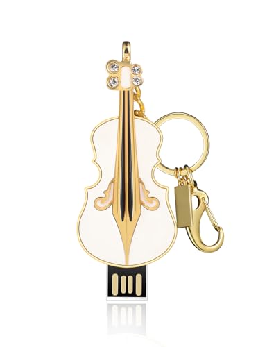 ZJR USB Flash Drives Cute Violin Shape Thumb Drive