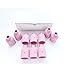 Pack of 10,Large Gas Lens Alumina Cup Shield Nozzles 57N75(#6) Fit PTA DB HW WP-17 18 26 Series TIG Welder Torch