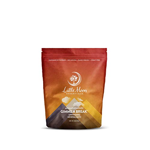 Little Moon Essentials Unwinding Mineral Bath Salt, Gimme A Break, 4 oz.