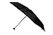 Totes 6.7-Ounce Micro Mini Umbrella with 33-inch Coverage, Black, 1-pack